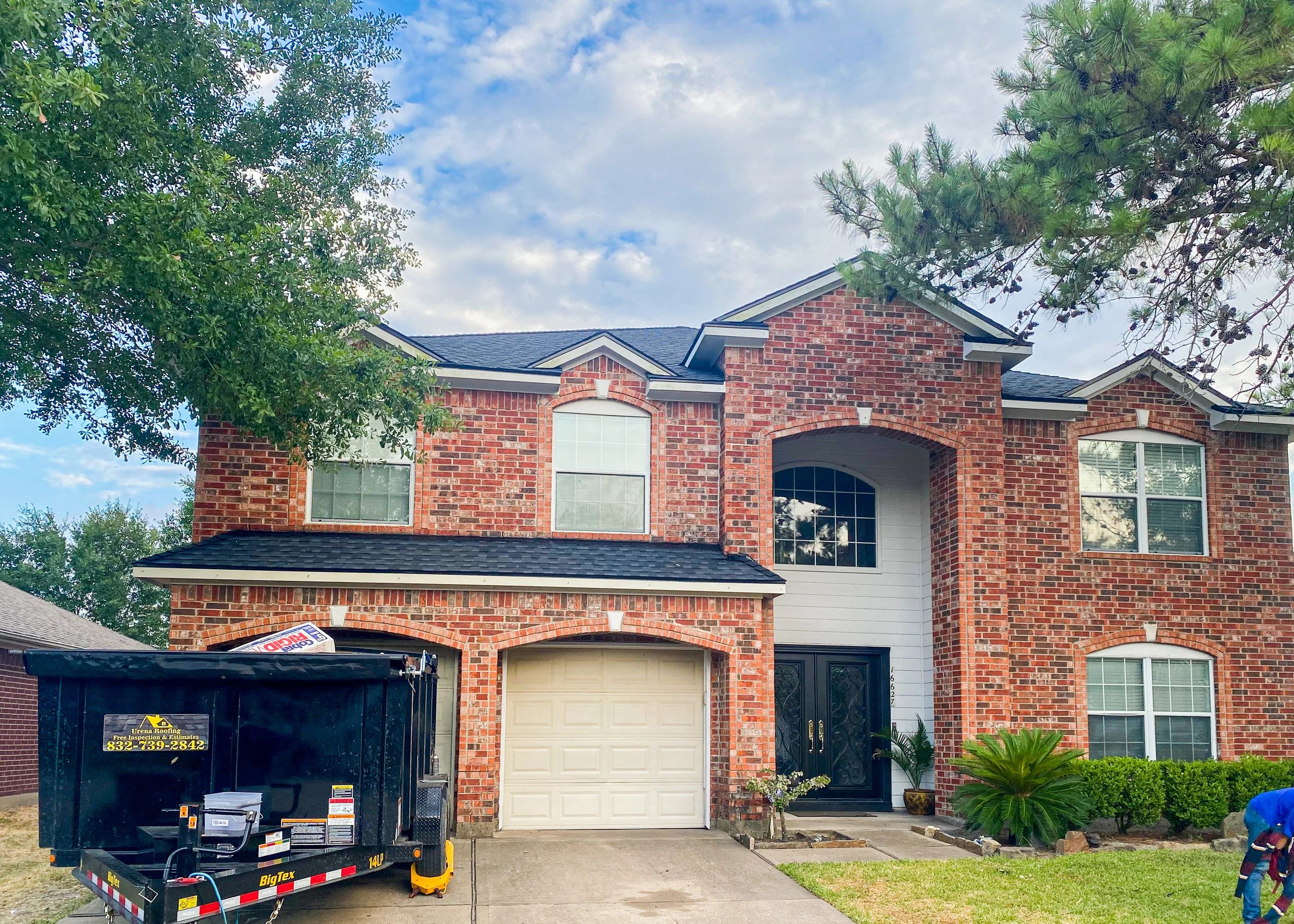 GAF shingle installation detail