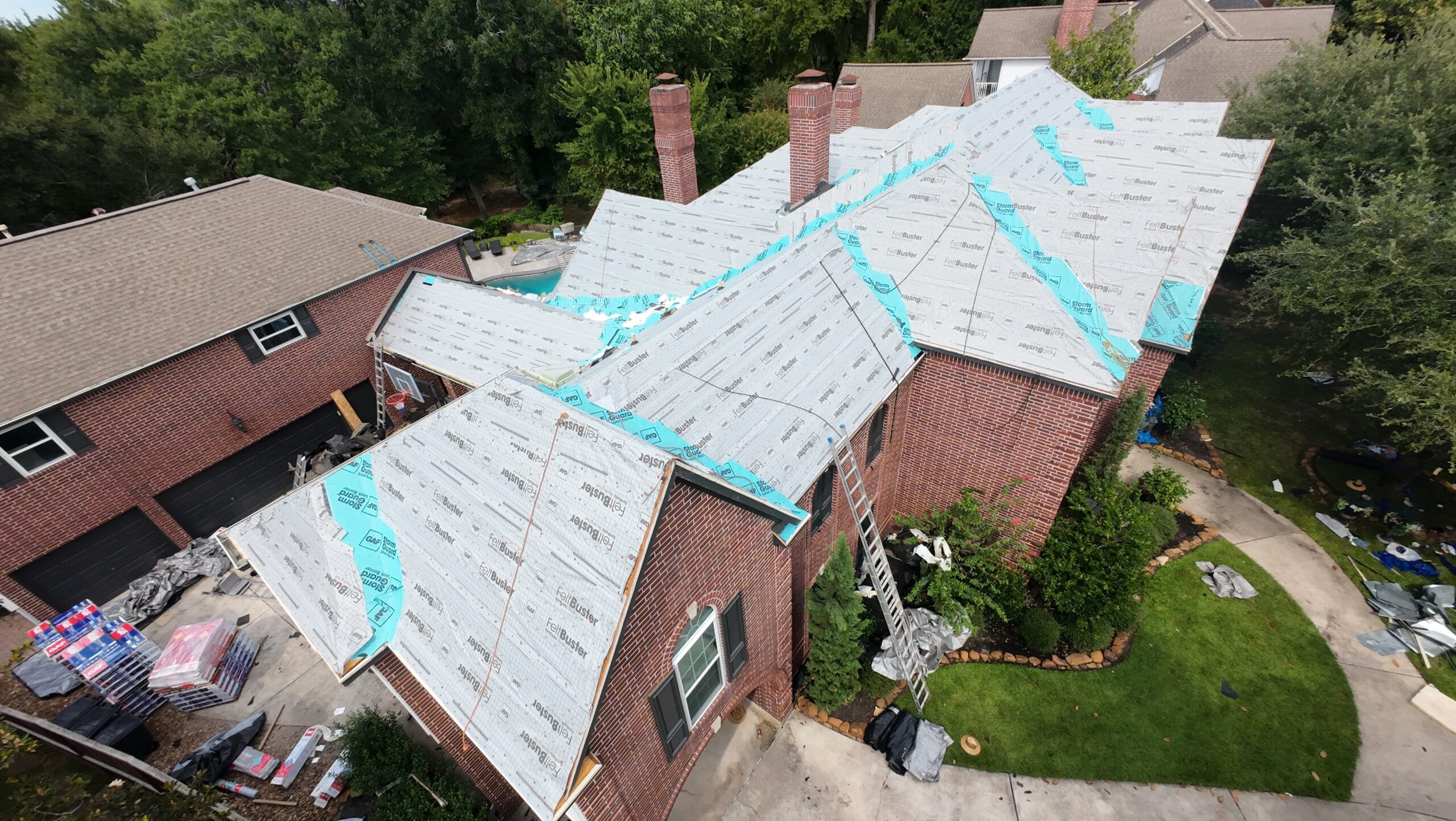 Storm and hail damage repair project — Urena Roofing Contractor