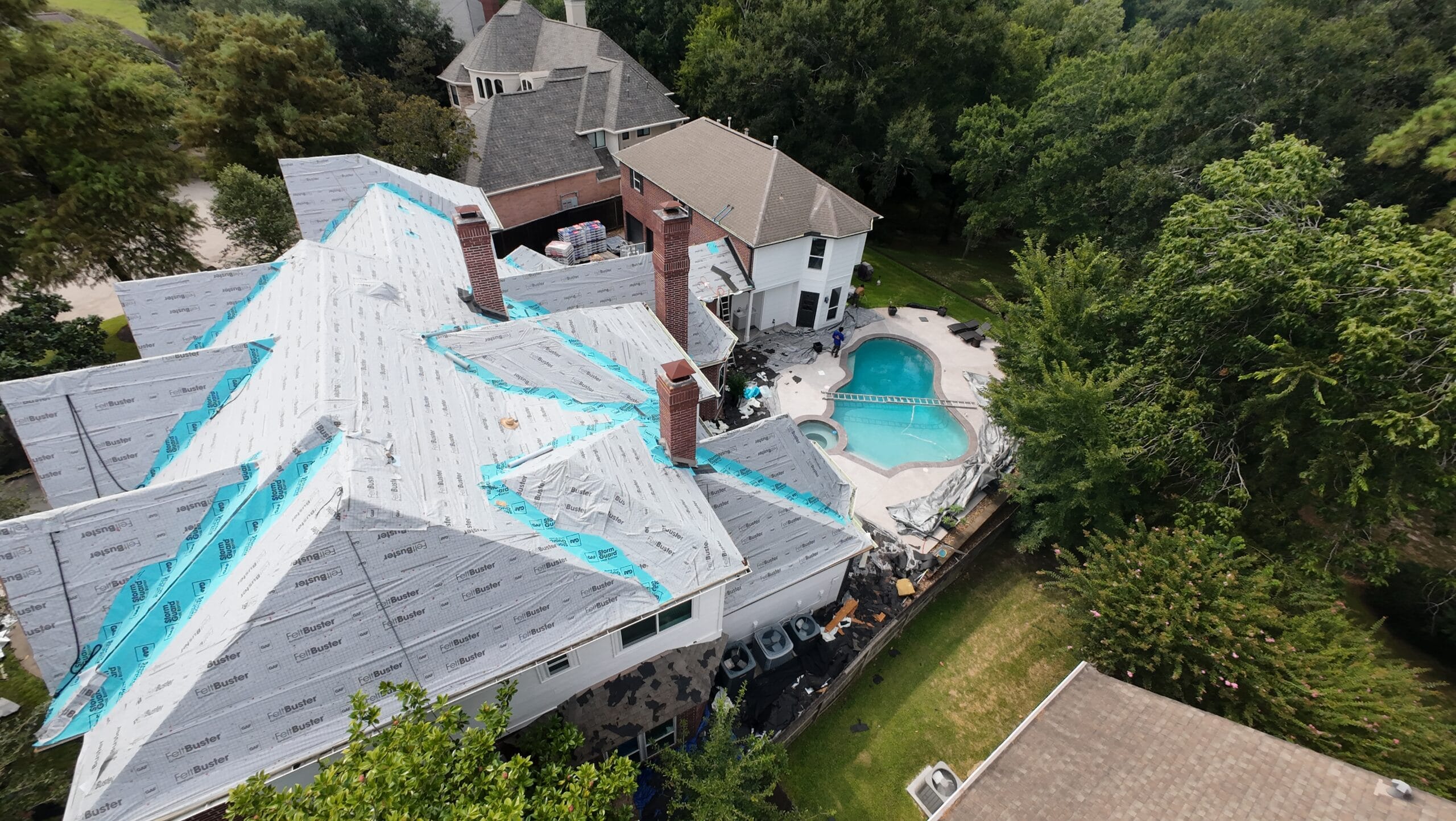 Storm and hail damage repair project — Urena Roofing Contractor