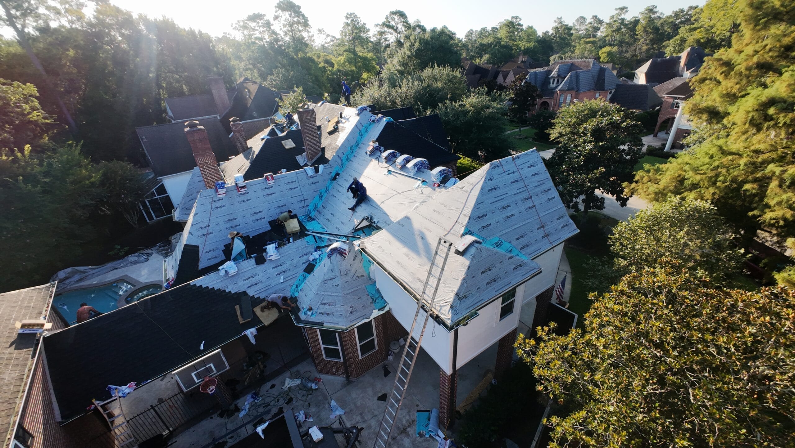 Storm and hail damage repair project — Urena Roofing Contractor